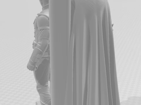 Bonecos gaya 3d manga anime batman e robin gaya karicato Model Cetak 3D