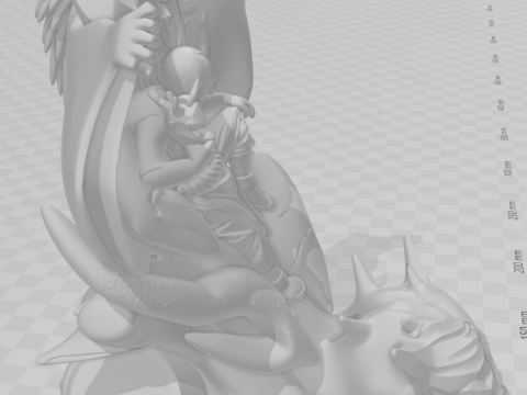 Bonecos 3d style manga anime naruto orochimaru style caricato Modello di stampa 3D