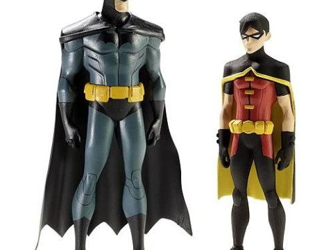 Bonecos 3d style manga anime batman e robin style caricato 3D Print Model
