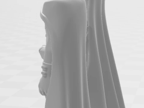 Bonecos 3d style manga anime batman e robin style caricato 3D Print Model
