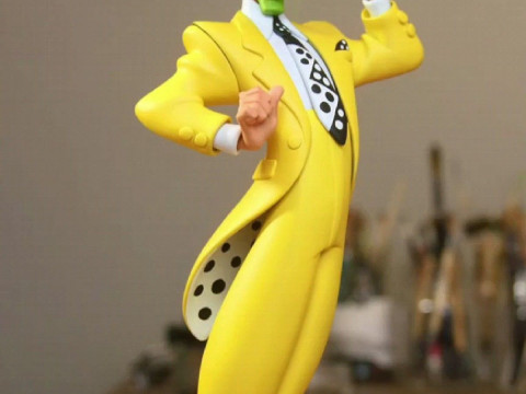 Bonecos 3d style manga anime o mascara the mask style caricato Modello di stampa 3D