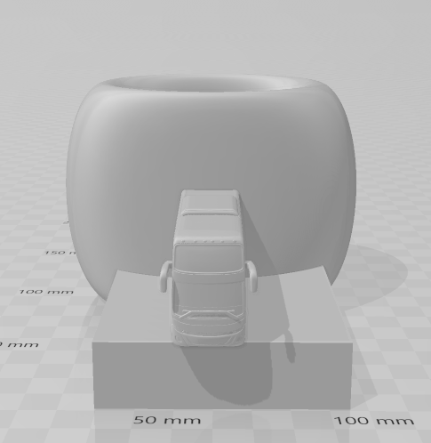 Bonecos 3d style manga anime car race pen holder bus style caricato 3D Print Model .c4d .max .obj .3ds .fbx .stl .blend 