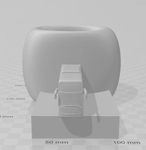 Bonecos 3d style manga anime car race pen holder bus style caricato 3D Print Model .c4d .max .obj .3ds .fbx .stl .blend 
