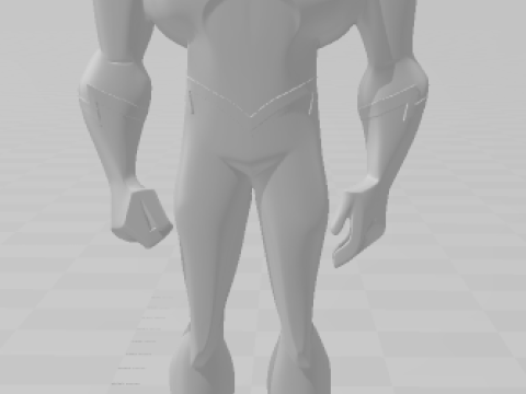 Bonecos 3D-Stil Manga Anime DC Heroes Flash-Stil Caricato 3D Druckmodell