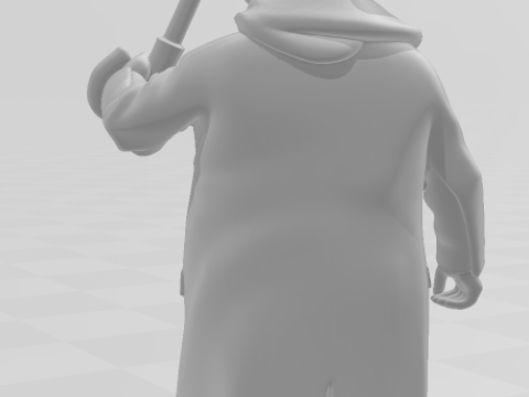 Bonecos 3d style manga anime dc heroes pinguin style caricato 3D Print Model