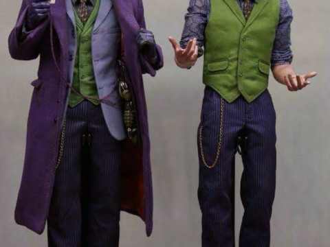 Bonecos 3D-stijl manga anime dc heroes joker coringa stijl caricato 3D printmodel