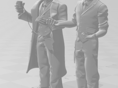 Bonecos 3d style manga anime dc heroes joker coringa style caricato 3D Print Model