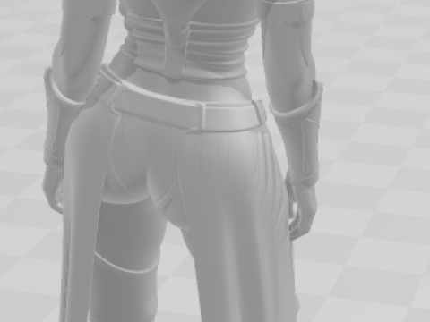 Bonecos 3d style manga anime women lolli style caricato 3D Print Model