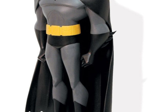 Bonecos gaya 3d manga anime dc pahlawan batman gaya karicato Model Cetak 3D
