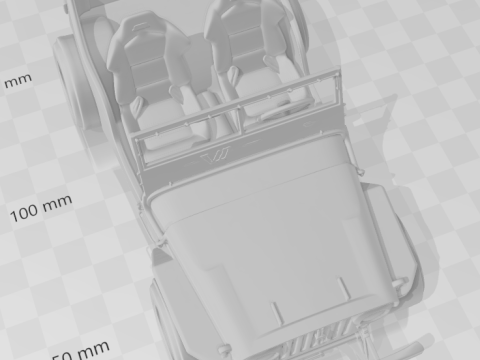 Bonecos 3D 스타일 만화 애니메이션 자동차 지프 튜닝 스타일 캐리카토 3D 프린트 모델