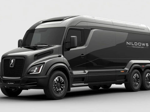 Bonecos 3d style manga anime car truck motorhome van bus style caricato 3D Print Model