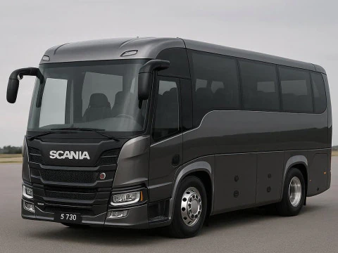 Bonecos 3d style manga anime car truck motorhome van bus style caricato 3D Print Model