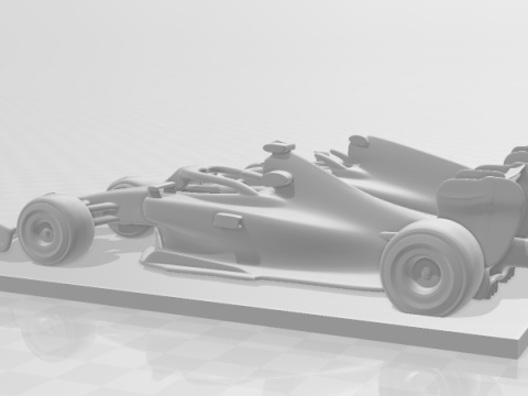 Bonecos style 3d manga anime course de voiture f1 conduire max verstappen style caricato Modèles 3D en vedette