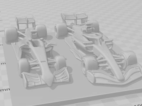 Bonecos style 3d manga anime course de voiture f1 conduire max verstappen style caricato Modèles 3D en vedette