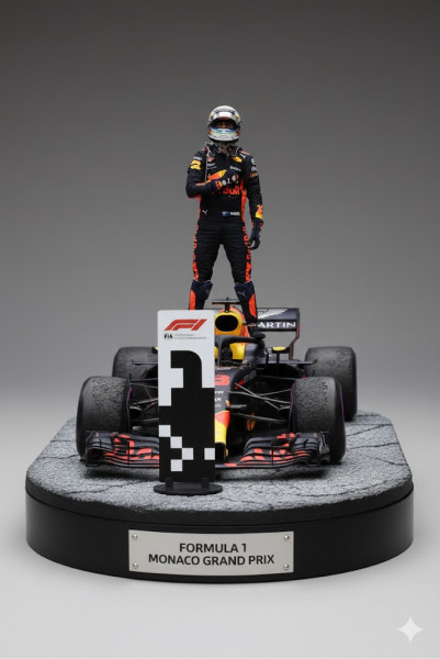 Bonecos 3d style manga anime car race f1 driver style caricato 3D Print Model .c4d .max .obj .3ds .fbx .stl .blend