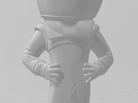 Bonecos 3d style manga anime car race f1 driver lewis hamilton style caricato 3D Print Model