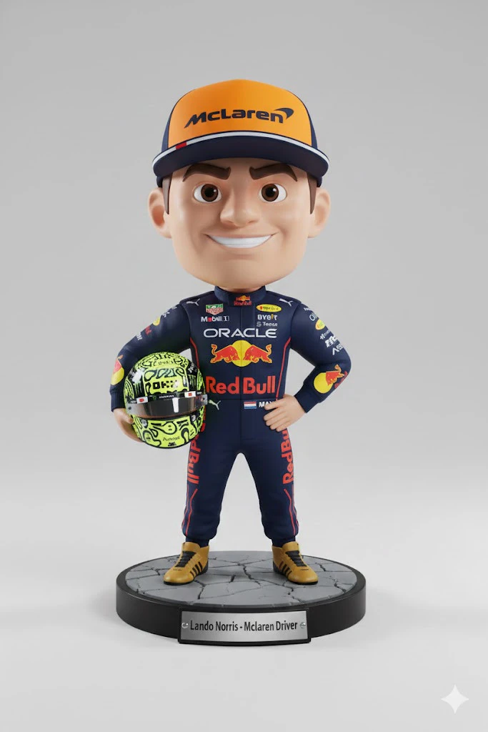 Bonecos 3d style manga anime car race f1 driver style caricato 3D Print Model .c4d .max .obj .3ds .fbx .stl .blend 