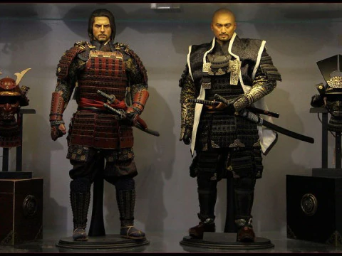 Bonecos 3d style manga anime last samurai tom cruise style caricato 3D Print Model