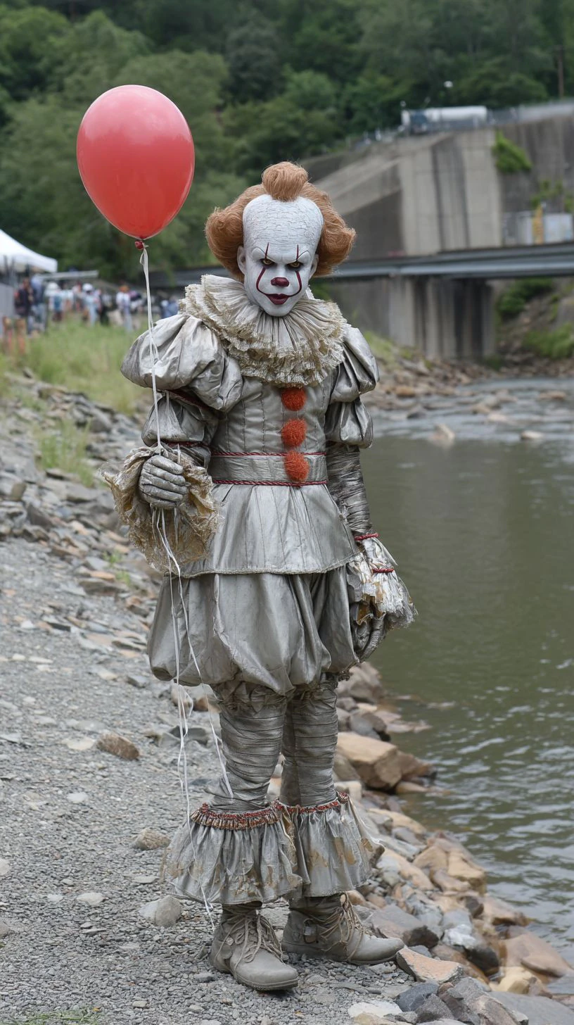 Bonecos 3d style manga anime it palhaco pennywise style caricato 3D Print Model .c4d .max .obj .3ds .fbx .stl .blend 