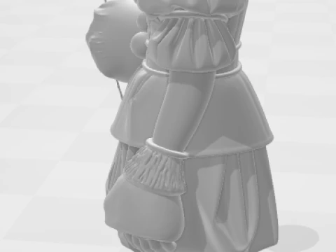 Bonecos 3d style manga anime it palhaco pennywise style caricato 3D Print Model