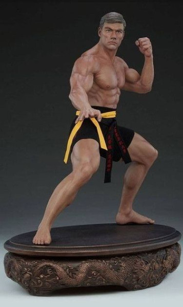 Bonecos 3d style manga anime JCVD van damme dragon white style caricato 3D Print Model .c4d .max .obj .3ds .fbx .stl .blend