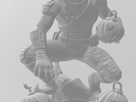 Bonecos 3d style manga anime spiderman duende verde style caricato 3D Print Model