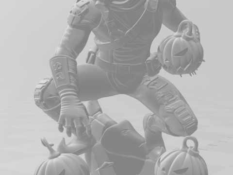 Bonecos 3d style manga anime spiderman duende verde style caricato 3D Print Model