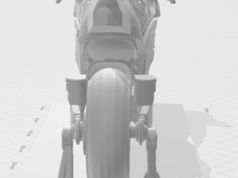 Bonecos 3d style manga anime car race bike moto plane boat style caricato 3D Print Model