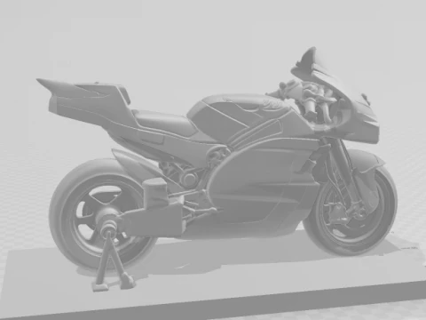 Bonecos 3d style manga anime car race bike moto plane boat style caricato 3D Print Model