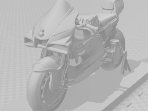 Bonecos 3d style manga anime car race bike moto plane boat style caricato 3D Print Model