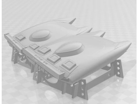 Bonecos 3d style manga anime car race bike moto plane boat style caricato 3D Print Model