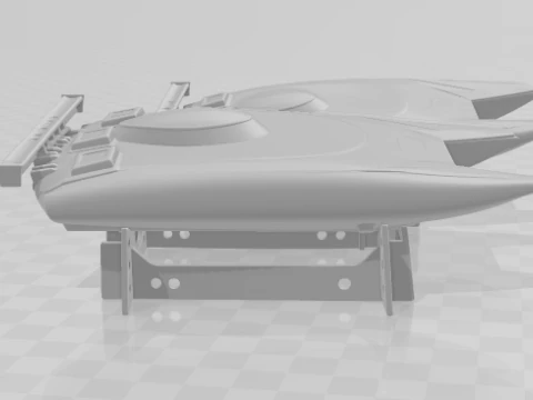 Bonecos 3d style manga anime car race bike moto plane boat style caricato 3D Print Model
