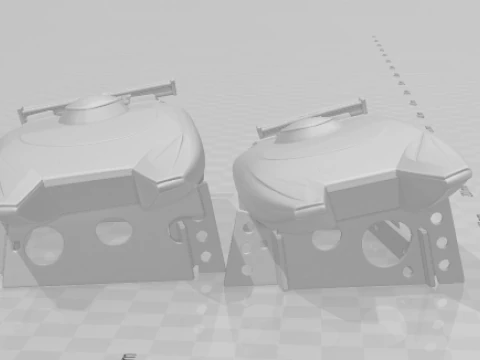 Bonecos 3d style manga anime car race bike moto plane boat style caricato 3D Print Model