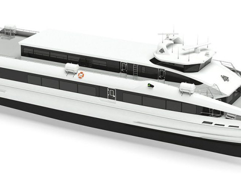 Bonecos estilo 3d mangá anime balsas catamarã barco estilo caricato Modelo de Impressão 3D