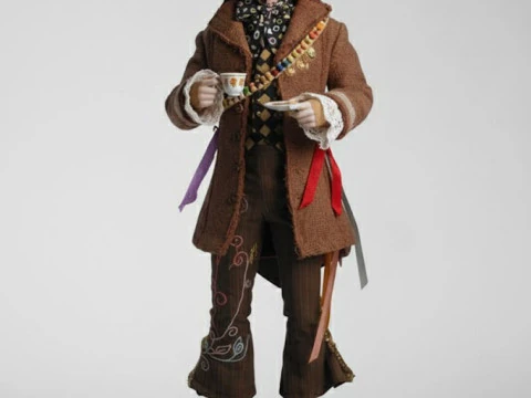 Bonecos 3d スタイル マンガ アニメ マッドハッター チャペレイロ マルコ ワンダーランド スタイル カリカート 3Dプリントモデル