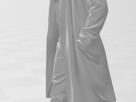 Bonecos 3d style manga anime wonka fantastic chocolat factory style caricato 3D Print Model