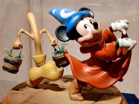 Bonecos 3D styl manga anime Disney Mickey Mouse caricato Model do druku 3D