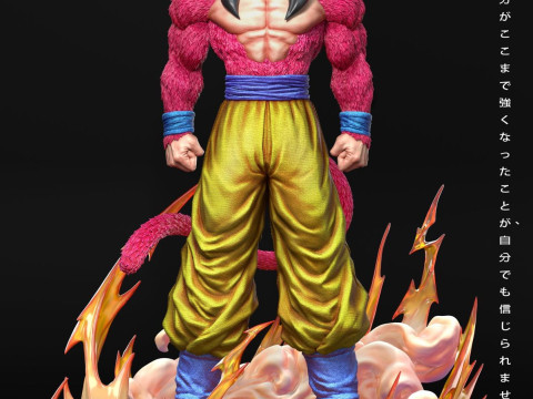 Bonecos estilo 3d mangá anime estilo dragonball caricato Modelo de Impressão 3D