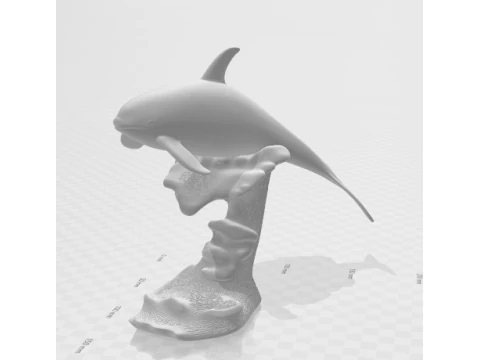 Bonecos 3d style manga anime sorca tubarao style caricato 3D Print Model