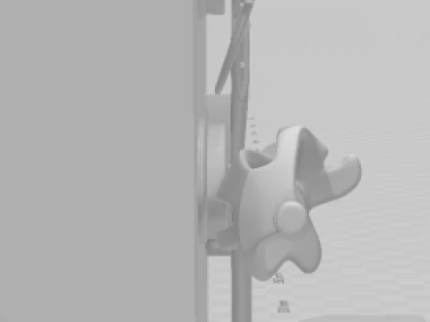 Bonecos 3d style manga anime weapons sword shield rack style caricato 3D Print Model
