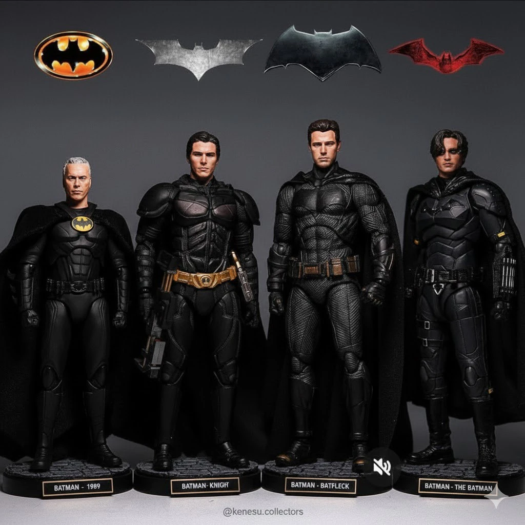 Bonecos 3d style manga anime batman batclan style caricato 3D Print Model .c4d .max .obj .3ds .fbx .stl .blend 