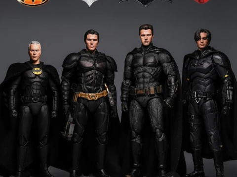 Bonecos 3d 스타일 만화 애니메이션 배트맨 batclan 스타일 카리카토 3D 프린트 모델