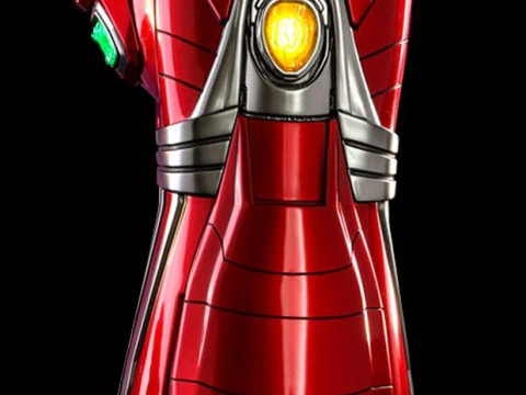 Bonecos 3D styl manga anime nieskończoność rękawica marvel styl manopla caricato Model do druku 3D