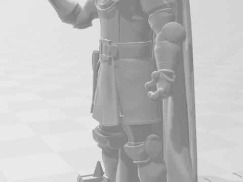 Bonecos 3d style manga anime marvel dr doom heroes style caricato 3D Print Model