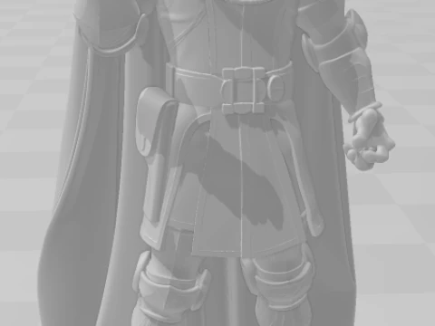 Bonecos 3d style manga anime marvel dr doom heroes style caricato 3D Print Model