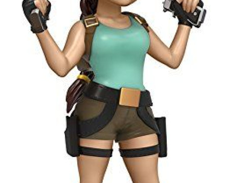 Bonecos 3d tarzı manga anime tomb raider ps1 tarzı karikatür 3D Baskı Modeli