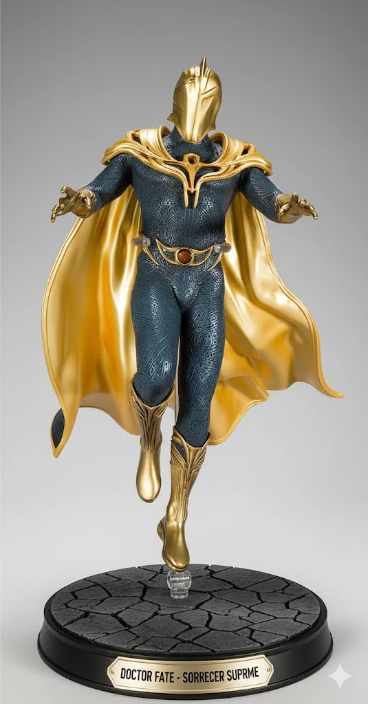Bonecos 3d style manga anime heroes dr fate style caricato 3D Print Model .c4d .max .obj .3ds .fbx .stl .blend 