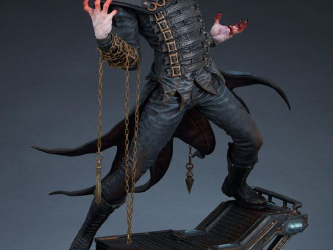 Bonecos 3d style manga anime dc batman wholaug style caricato 3D Print Model