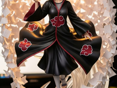 Bonecos 3d style manga anime naruto konam style caricato 3D Print Model