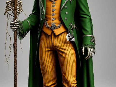 Bonecos 3d style manga anime voodoo seu cavera style caricato 3D Print Model